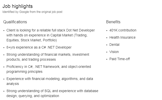 Quantitative Developer