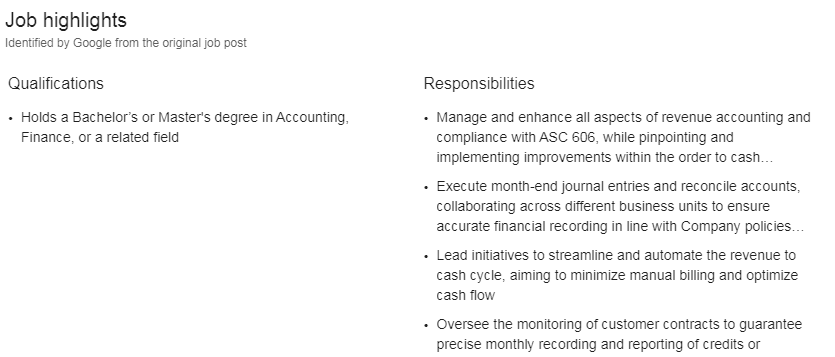 Senior Accountant