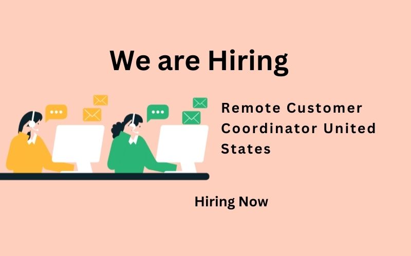 Join our team as a Remote Customer Coordinator in the U.S.! Enjoy flexible hours, competitive pay, and a supportive work environment. Apply now and start your journey!