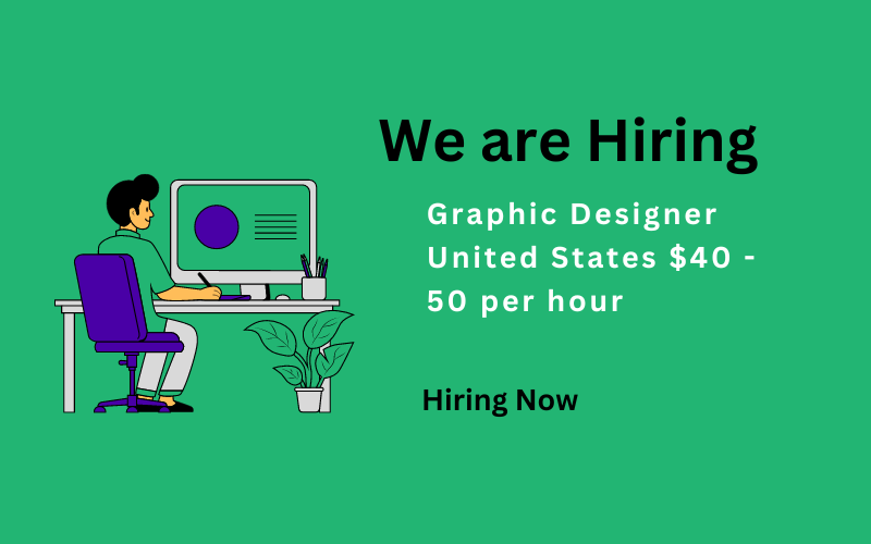 Join us as a Graphic Designer in the U.S. earning $40-$50/hr! Showcase your creativity with flexible remote work. Apply now to elevate your design career!