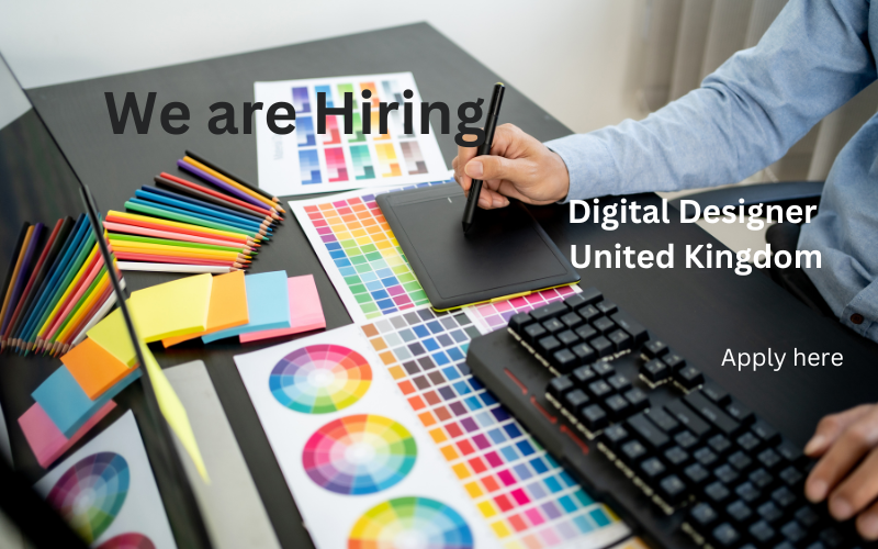 Digital Designer wanted in the UK! Join our creative team and work on exciting projects. Competitive salary and growth opportunities. Apply now for a dynamic career