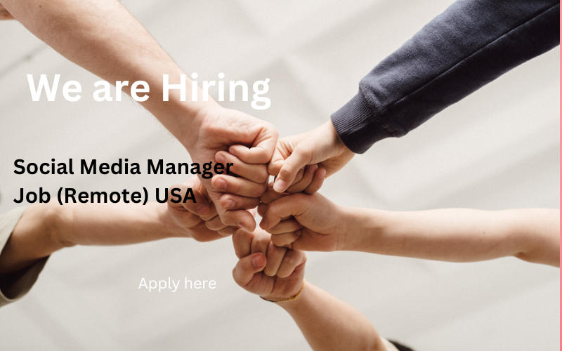 Join our dynamic team as a Social Media Manager job! Work remotely from anywhere in the USA, managing creative campaigns and engaging audiences. Apply now!