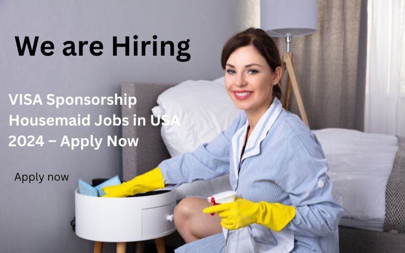 Join our team as a Housemaid in the US! Earn $16.50/hr, enjoy flexible work schedules, and advance your career in a supportive environment. Apply today!