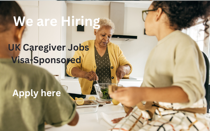 Explore top UK caregiver jobs with visa sponsorship! Secure your future with leading employers offering competitive pay & career growth. Apply now!