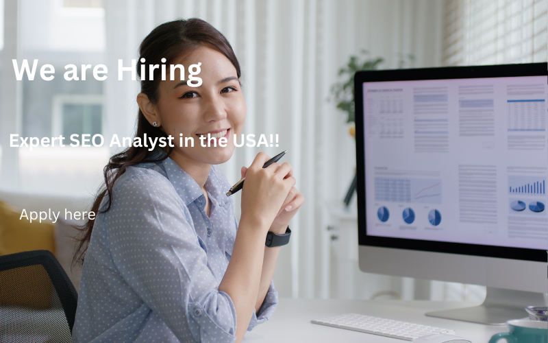 Join Us as a SEO Analyst || Drive Growth & Boost Rankings!