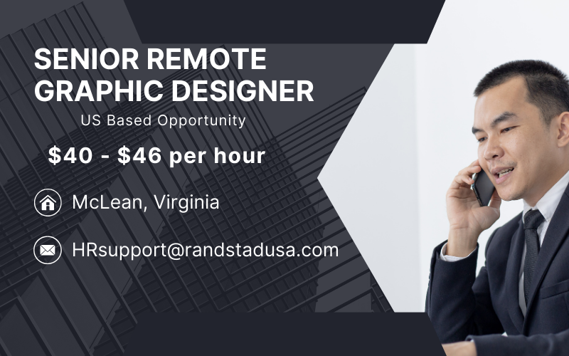 Join our dynamic US transportation firm as a Graphic Designer! Gain international experience, create impactful designs, and grow your career with us.