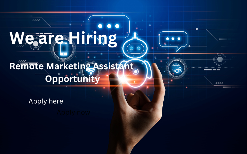 Remote Marketing Assistant Opportunity – Apply Today!