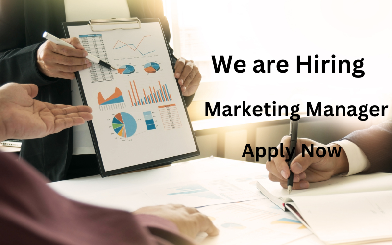 We are hiring a  Marketing Manager  to lead digital marketing strategies, including SEO, PPC, social media, and email marketing. If you have strong leadership skills, a data-driven mindset, and a passion for brand growth, apply now! 