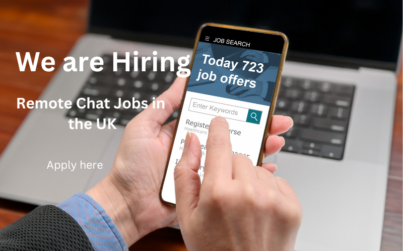 Remote Chat Jobs in the UK - Flexible Work from Home Roles