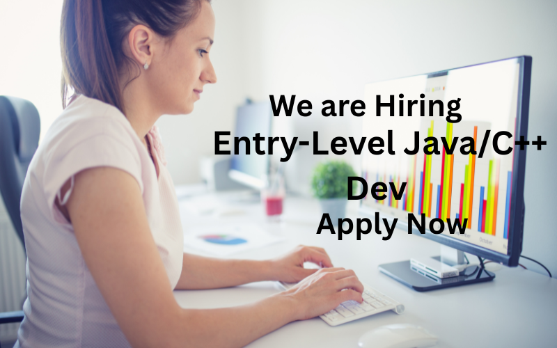 Kickstart your tech career as an Entry-Level Java/C++ Developer in the UK with a competitive salary of £100K/year. Work on real-world projects, grow with expert mentorship, and shape the future of software.