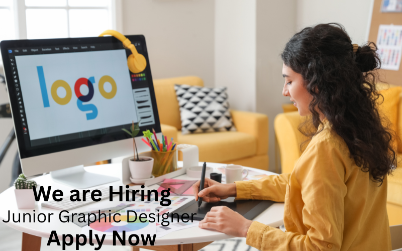 Remote Junior Graphic Designer role paying $20–$30/hr. No experience needed—just creativity and a passion to learn!