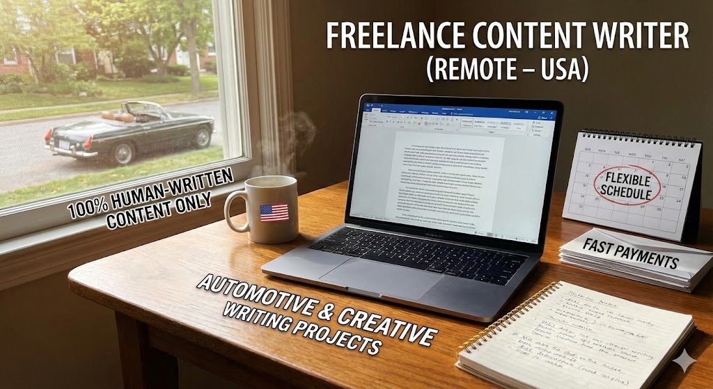 Remote Freelance Content Writer Jobs