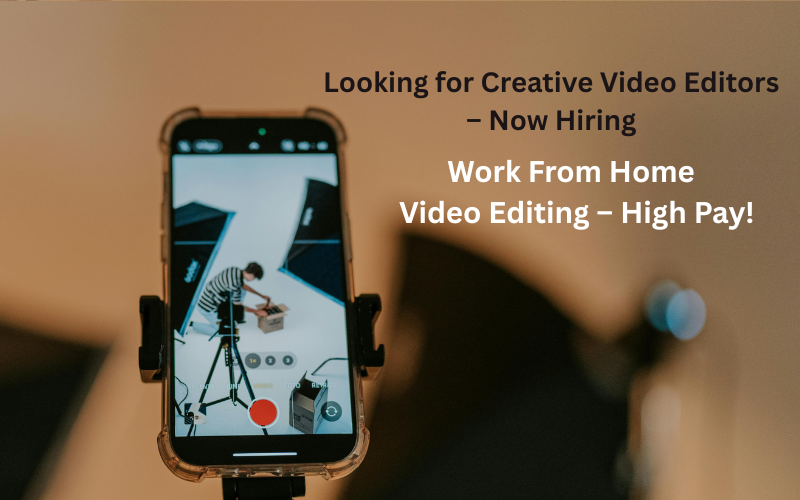 Video Editors (Short-Form & Long-Form) US$250 an hour