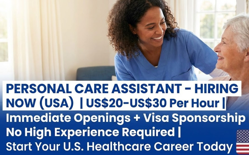 Personal Care Assistant Jobs in the USA
